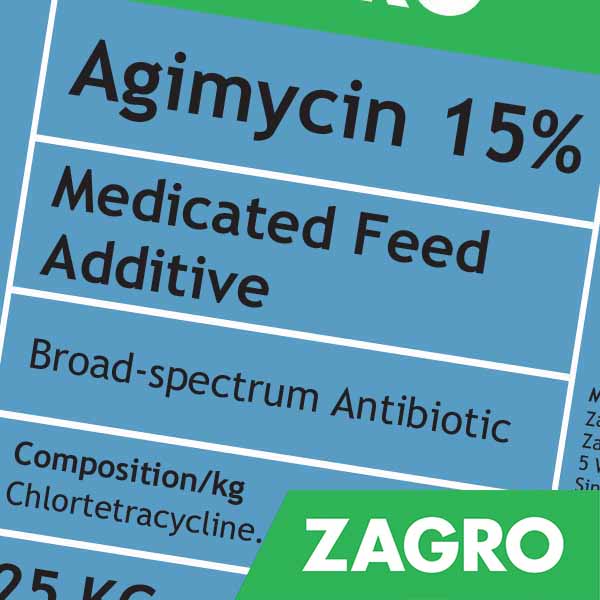 Agimycin 15% - broad-spectrum antibiotic premix for growth promotion ...