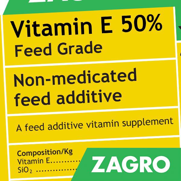 Vitamin E 50% feed grade | Zagro (Thailand) Ltd